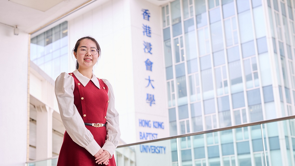 Joey Tsang, a Hong Kong Baptist University student who has received the Link University Scholarship for three consecutive years, has a passion for literature and history. She is also a meticulous life planner, aspiring to become a Chinese or history teacher upon graduation.p