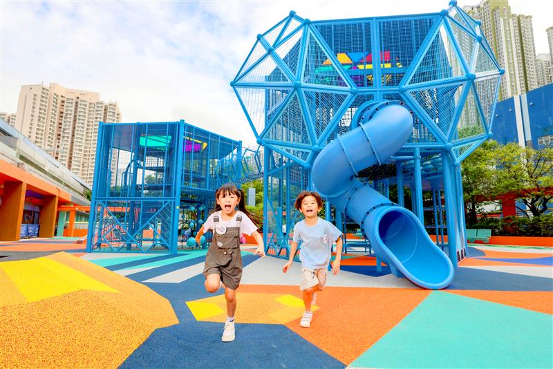 Sau Mau Ping Shopping Centre Geometric Wonderzoo