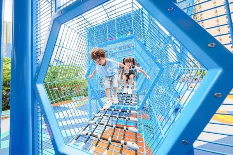 Sau Mau Ping Shopping Centre Geometric Wonderzoo