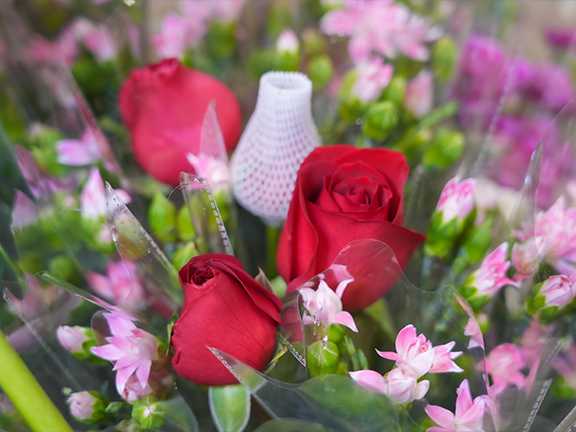 玫瑰丶绣球花丶小丁香等都是情人节的热门鲜花。