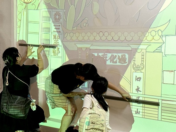 Students refine their mural concepts, transforming ideas into visual storytelling.