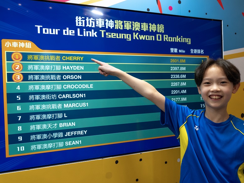 Cherry is determined to win both the Children’s Champ and Ace Team categories again this year.