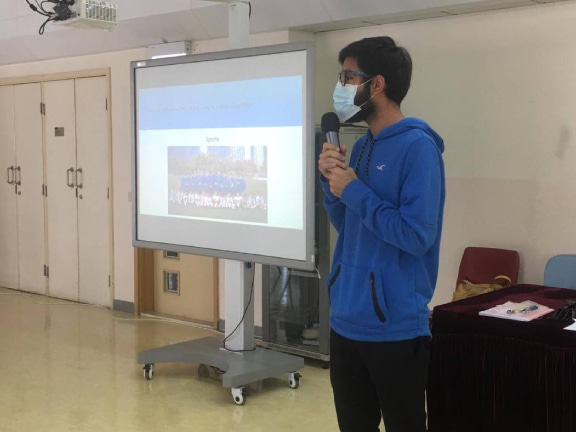 Hamza積極推廣運動，並到中學及社區中心分享。