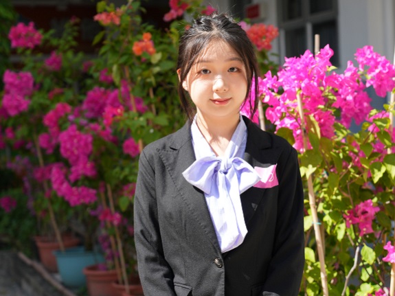  Cecilia Cheng donated part of last year’s scholarship to an organisation supporting people with autism.