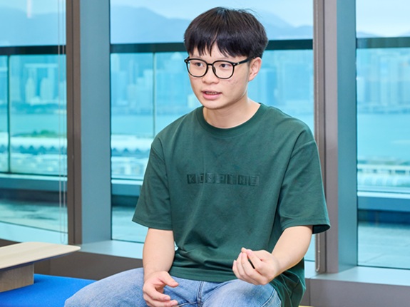 何叡灏说，工作坊让他与来自不同学校的新朋友合作。