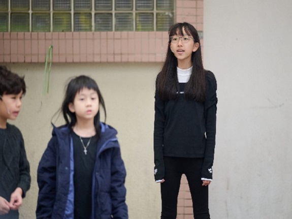 Winky, portraying the orphan Annabell, poured her heart into showcasing her three months of learning.