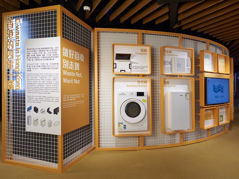 The Lab and WEEE · PARK highlight the recycling value of various e-waste products.