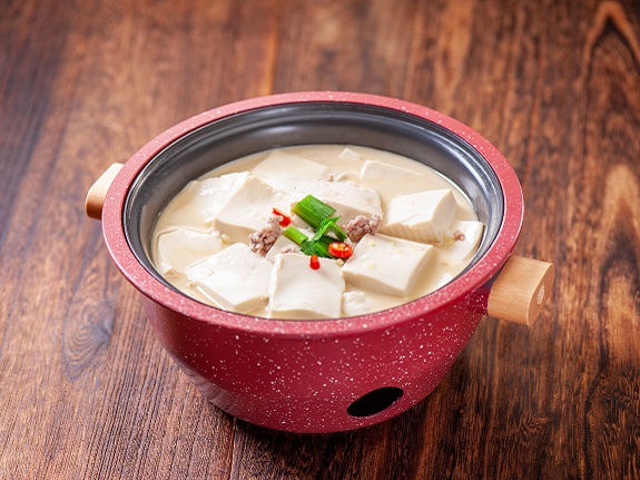 农耕记菜式：鱼汤白豆腐。
