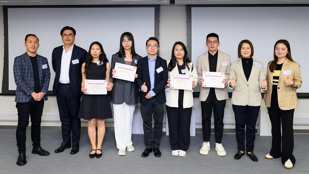 領展參與香港城市大學的企業合作計劃，為六名來自商學院不同專業的碩士生提供商業實踐機會。