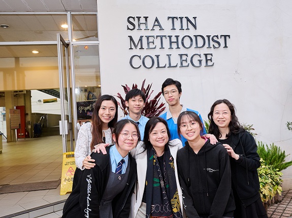 Principal Cheung fosters close bonds with her students, frequently encouraging them to excel academically, serve the community and apply for scholarships.
