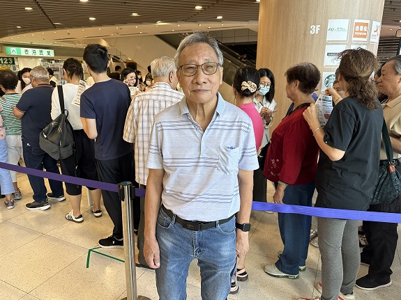 魏興起表示活動非常好，會呼籲更多老友記參加。