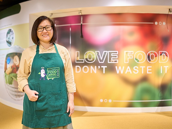 Heather Tse, Project Manager of Food Angel hopes to continue the VR workshop and collaborate with schools to reach more students through the Lab, so that they can learn about the value of food from a young age and have a grateful heart towards food.