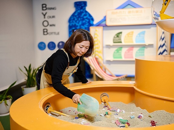 展館大使的工作讓林素英了解更多可持續發展知識。
