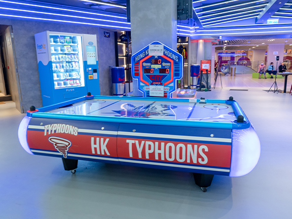There are also arcade games such as darts, basketball and air hockey at the venue and snacks available.
