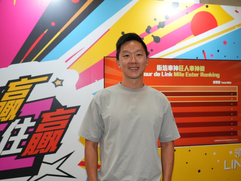 Marco表示，街坊車神挑戰賽相當有意義，皆因可以在社區吸引有潛力的車手，發掘對單車有天份、有興趣的人。