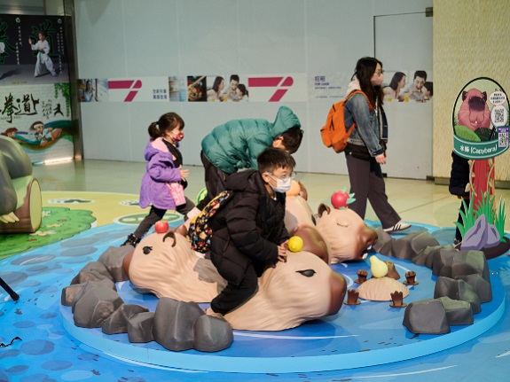 Nan Fung Plaza’s new animal installations offer visitors a chance to learn about the habits and preferences of rare species.