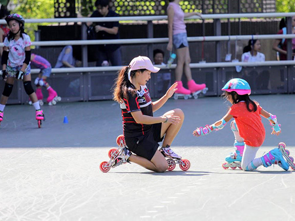 Angie Wong is committed to promoting all roller skating disciplines