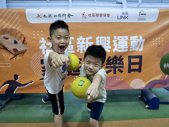 Precious (left) is interested in trying more new sports.