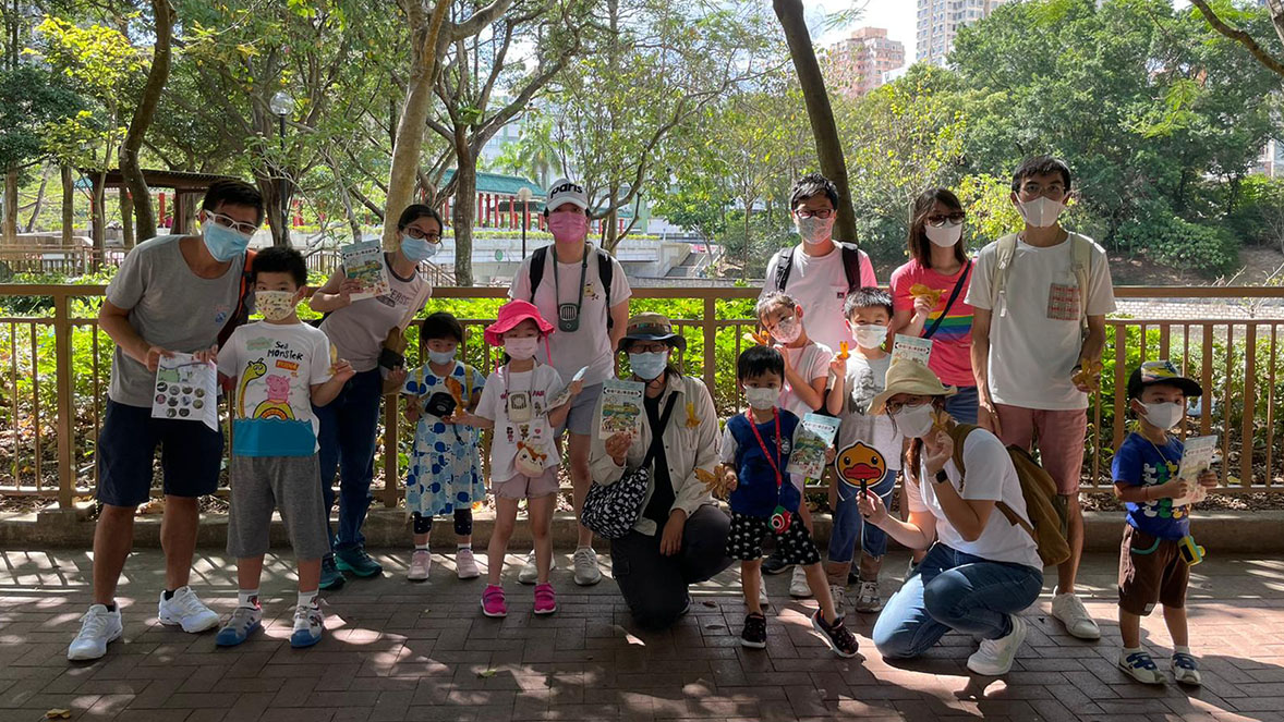 珍古德協會（香港）在領展「愛．匯聚計劃」的支持下展開社區綠領「遊」樂計劃，並於今年6月在太和舉辦「玩綠創意親子學堂」，讓參加的家庭一同探索區內自然美。