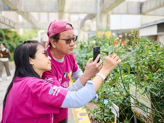 Regina and Johnson document the plants’ monthly condition with photos.