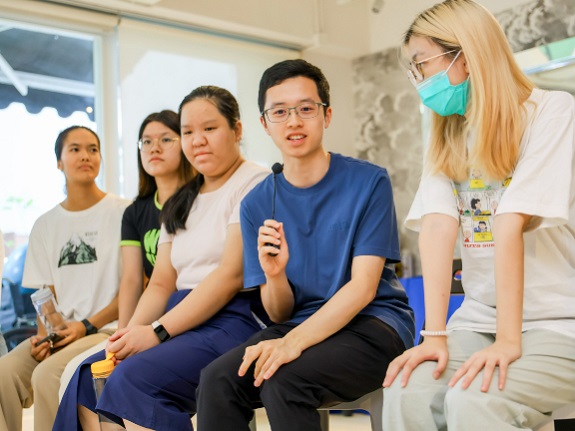 Adrian So (second from right) reflects on the workshop as an unforgettable and deeply meaningful experience.