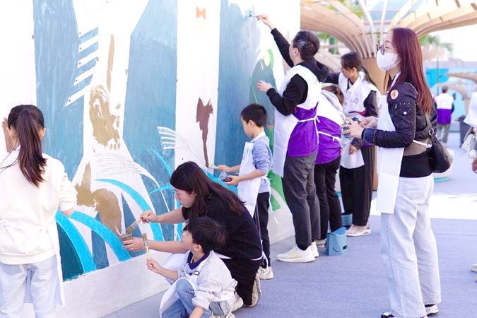 T Town Mural Painting 2