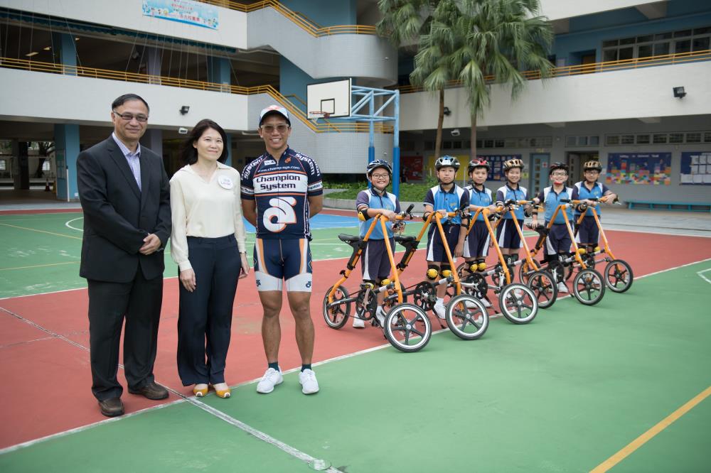 領展捐贈85輛單車予學校及團體賦予單車二次生命傳承單車運動文化