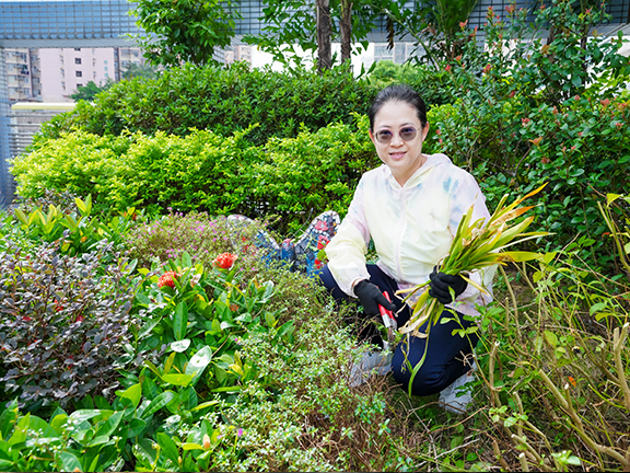 Shirley完成生态保育大使培训后，重新认识大自然及社区。